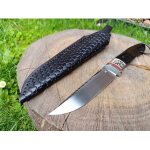 ЧЕРЕПАШКА ніж ручної роботи, сталь 95х18М, 60 HRC, замовити купити в Україні. Photo 3